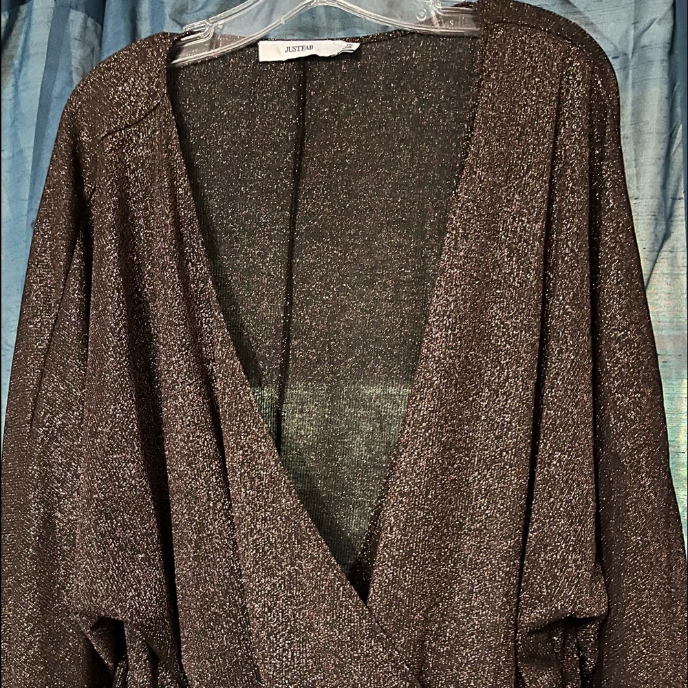 Just Fab Wrap Blouse